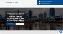 Desktop Screenshot of choosestevens.com